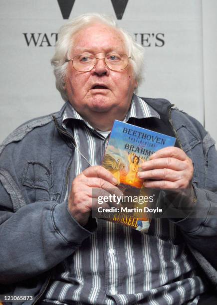 Ken Russell during Ken Russell In-Store Appearance to Promote His New Books "Elgar: The Erotic Variations and Delius: A Moment with Venus" at...