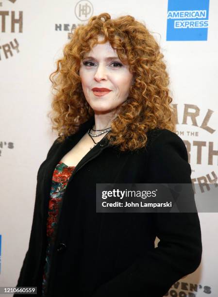 Bernadette Peters attends "Girl From The North Country" Broadway opening night at Belasco Theatre on March 05, 2020 in New York City.