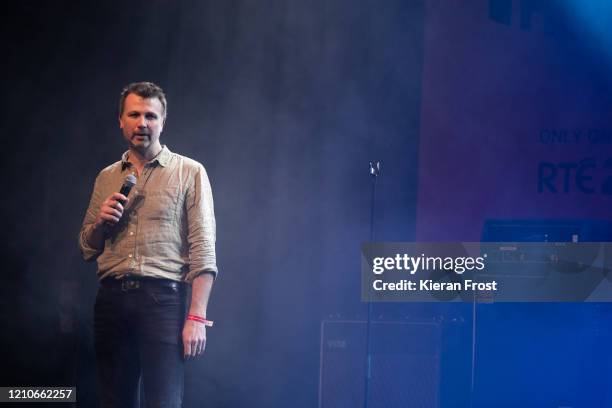 Paul Noonan performs with Daithi at the RTE Choice Music Prize at Vicar Street on March 05, 2020 in Dublin, Dublin.