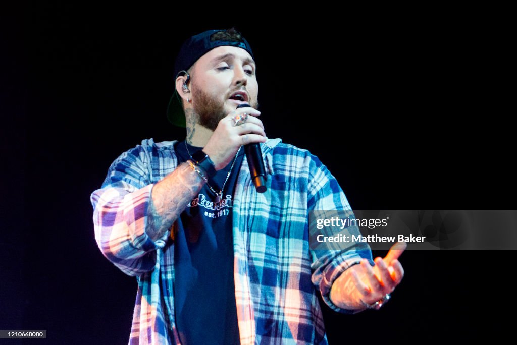 James Arthur Performs at The O2 Arena, London