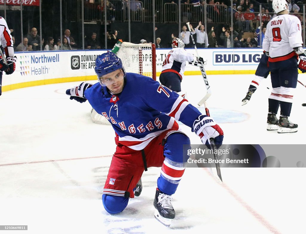 Washington Capitals v New York Rangers