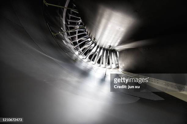 giant turbojet engines - industrial fan stock pictures, royalty-free photos & images