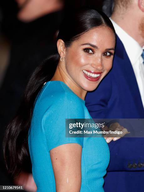 Meghan, Duchess of Sussex attends The Endeavour Fund Awards at Mansion House on March 5, 2020 in London, England.