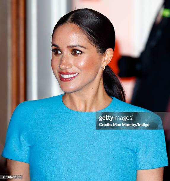 Meghan, Duchess of Sussex attends The Endeavour Fund Awards at Mansion House on March 5, 2020 in London, England.