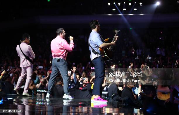Reik performs onstage during the 2020 Spotify Awards at the Auditorio Nacional on March 05, 2020 in Mexico City, Mexico.