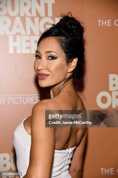Kea Ho attends Sony Pictures Classics and The Cinema Society Special Screening of "The Burnt Orange Heresy" at The Roxy Cinema on March 05, 2020 in...