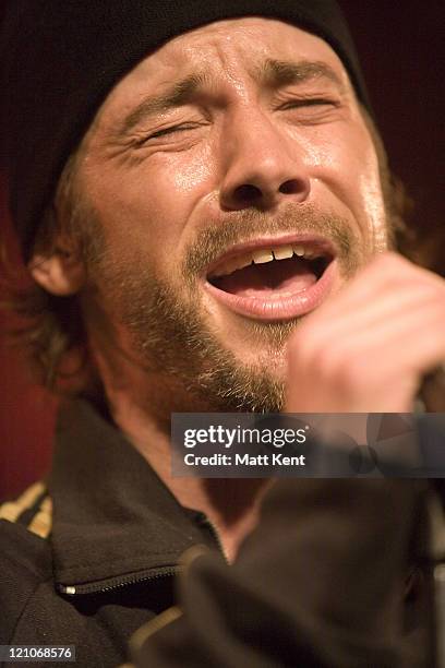 Jay Kay of Jamiroquai during Jamiroquai in Secret Intel Concert at Scala in London - March 7, 2007 at Scala in London, Great Britain.