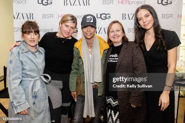 Artist Claire Tabouret, Designer Zoe Latta, Chef Dominique Crenn, UGG Brand President Andrea O'Donnell, and Harper's Bazaar Fashion & Accessories...