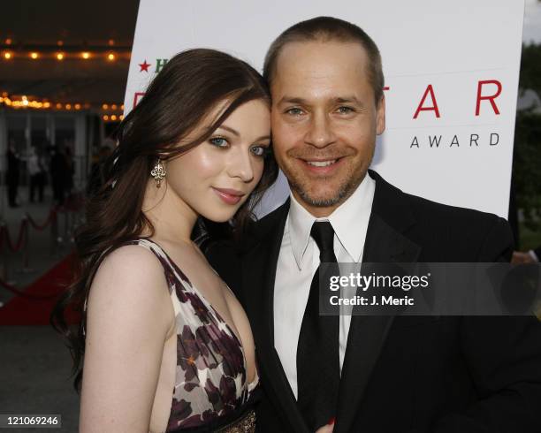 Chad Lowe and Michelle Trachtenberg pose prior to Saturday night's 2007 Filmmakers' Tribute Dinner at the Longboat Key Club in Longboat Key, Florida...