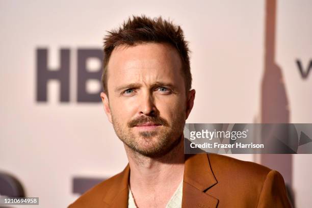 Aaron Paul attends the Premiere Of HBO's "Westworld" Season 3 TCL Chinese Theatre on March 05, 2020 in Hollywood, California.