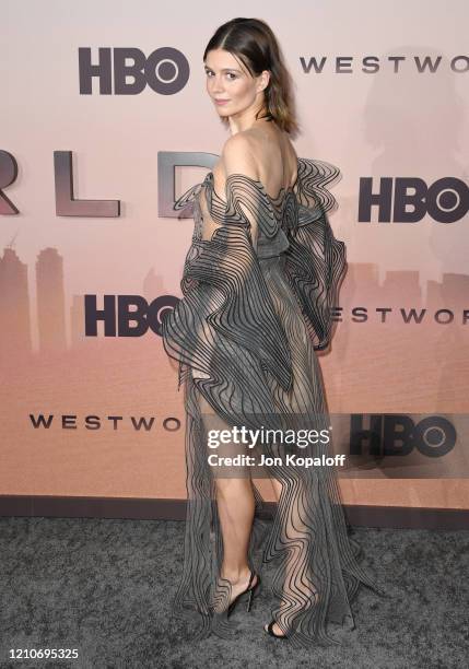 Katja Herbers attends the premiere of HBO's "Westworld" Season 3 at TCL Chinese Theatre on March 05, 2020 in Hollywood, California.