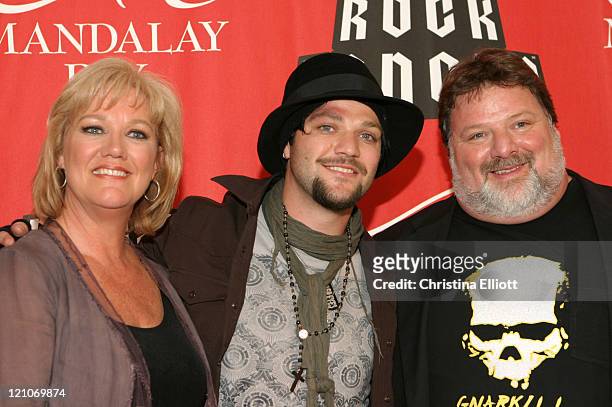 Bam Mergera, host with parents April Margera and Phil Margera