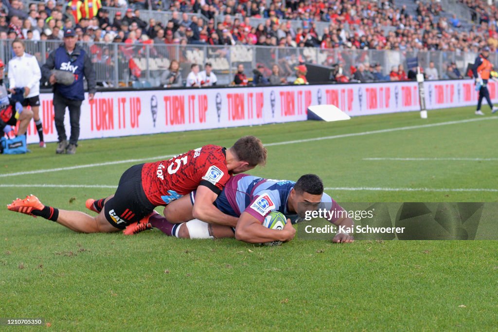 Super Rugby Rd 6 - Crusaders v Reds