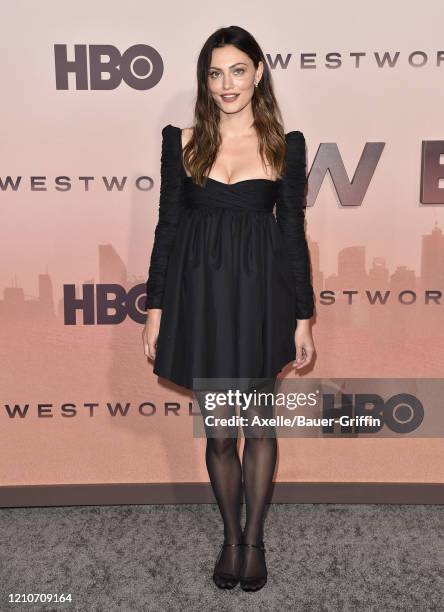 Phoebe Tonkin attends the premiere of HBO's "Westworld" Season 3 at TCL Chinese Theatre on March 05, 2020 in Hollywood, California.