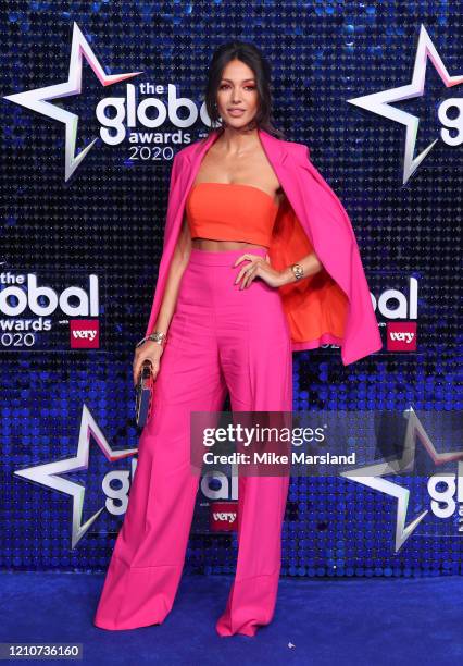 Michelle Keegan attends The Global Awards 2020 at Eventim Apollo, Hammersmith on March 05, 2020 in London, England.