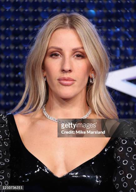 Ellie Goulding attends The Global Awards 2020 at Eventim Apollo, Hammersmith on March 05, 2020 in London, England.