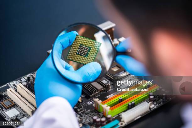 teknikforskning - semiconductor bildbanksfoton och bilder