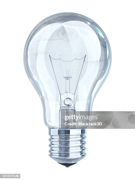 lâmpada em branco - light bulb - fotografias e filmes do acervo