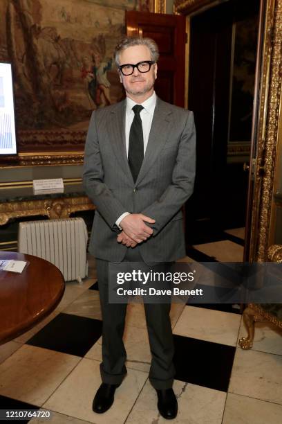 Colin Firth attends the Commonwealth International Women's Day event at Marlborough House on March 06, 2020 in London, England.
