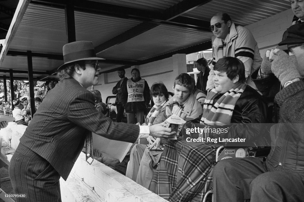 Elton John Gifting Eggs At Easter