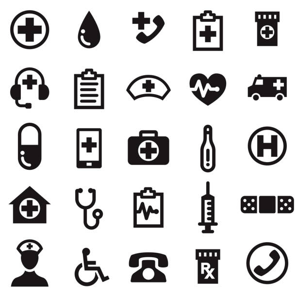 Healthcare and Medicine Icon Set