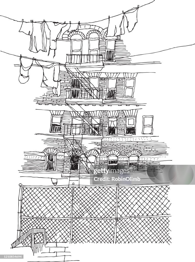City Building Doodle