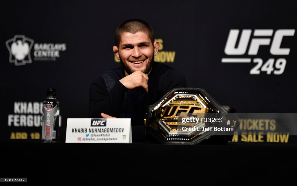 UFC 249 Khabib v Ferguson: Press Conference