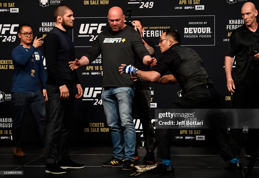 UFC 249 Khabib v Ferguson: Press Conference