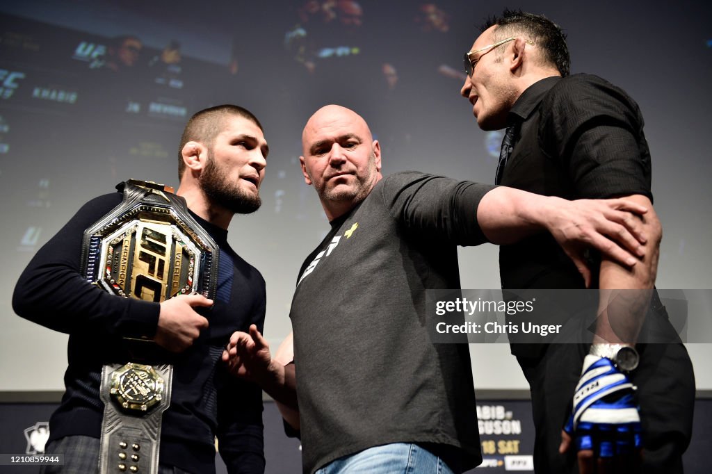 UFC 249 Khabib v Ferguson: Press Conference