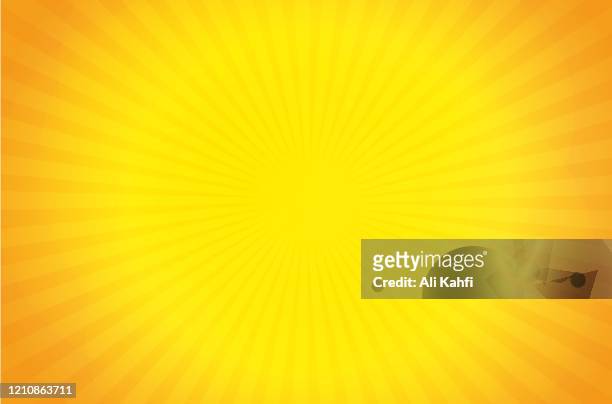 sunburst vector background - summer stock illustrations