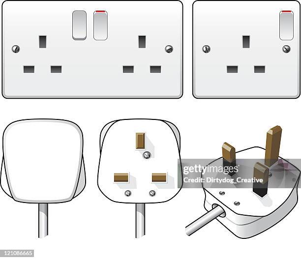 plug and socket illustration - plug socket 幅插畫檔、美工圖案、卡通及圖標