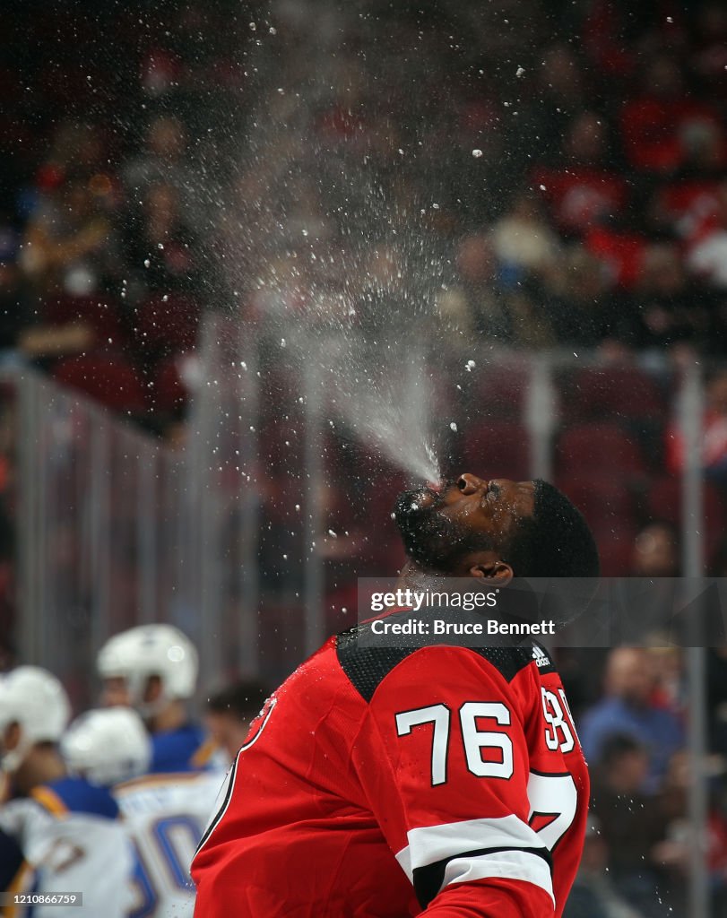 St Louis Blues v New Jersey Devils