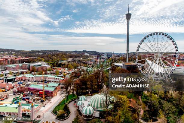 Gothenburg Liseberg Photos And Premium High Res Pictures Getty Images g-teborg-sweden-26-august-2019-liseberg-amusement-park-in-central