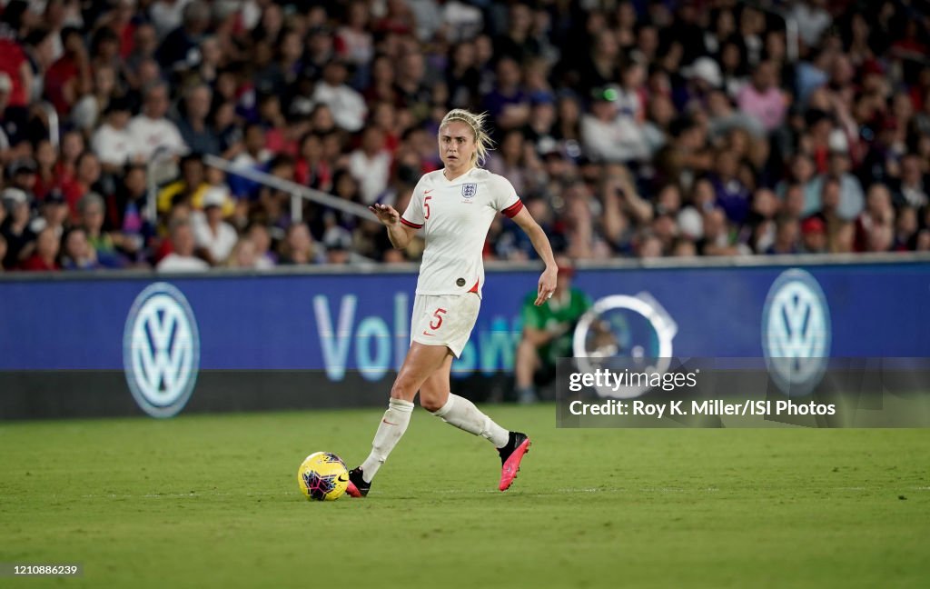 2020 SheBelieves Cup - United States v England