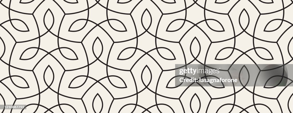 Sömlös ekologisk natur växt vektormönster