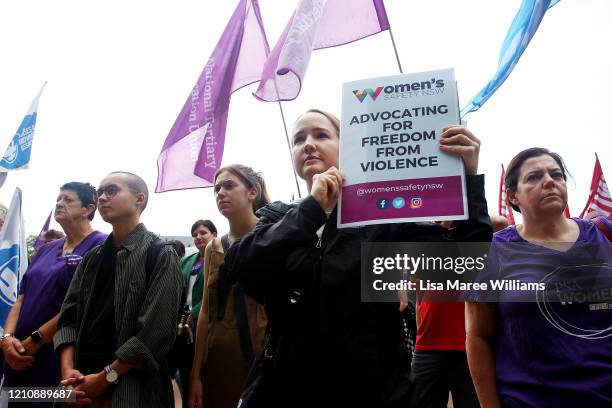 Dv Protest Protest Against Domestic Violence In Australia Photos and Premium High ...