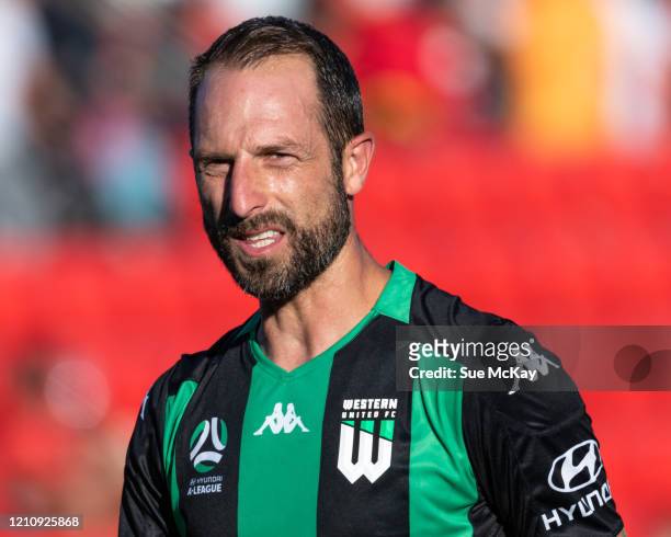 Andrew Durante of Western United during the round 22 A-League match between Adelaide United and Western United at Coopers Stadium on March 07, 2020...