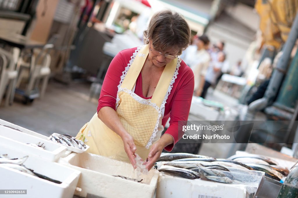 Bolhao Market In Porto