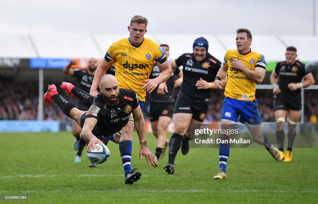 Exeter Chiefs v Bath Rugby - Gallagher Premiership Rugby