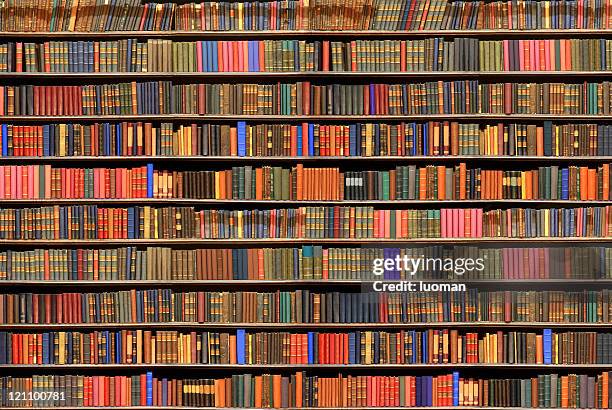 libreria - bookshelf foto e immagini stock