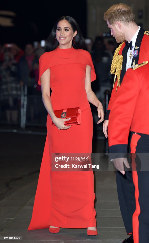 The Duke And Duchess Of Sussex Attend Mountbatten Music Festival