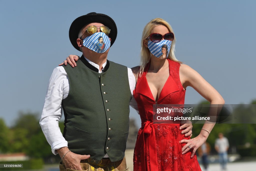 Coronavirus - traditional costume masks