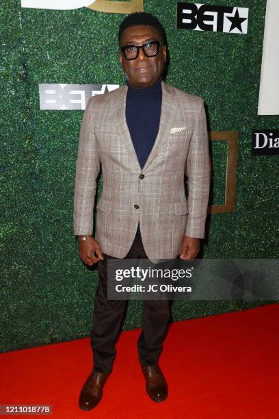 Kwame Boakye attends The Diaspora Dialogues' 3rd Annual International Women Of Power Luncheon at Arbat Banquet Hall on March 07, 2020 in Burbank,...
