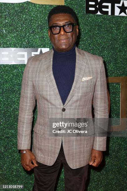 Kwame Boakye attends The Diaspora Dialogues' 3rd Annual International Women Of Power Luncheon at Arbat Banquet Hall on March 07, 2020 in Burbank,...