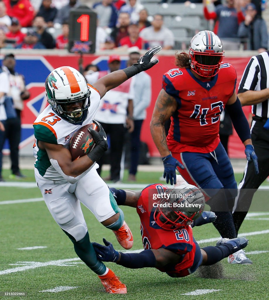 Seattle Dragons v Houston Roughnecks