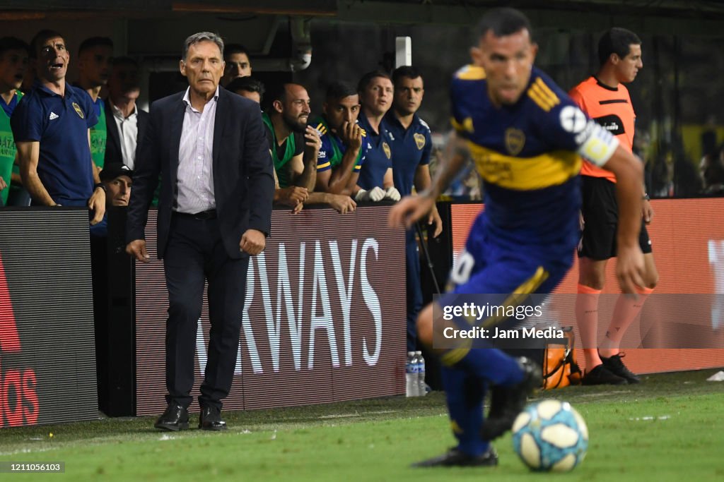 Boca Juniors v Gimnasia y Esgrima La Plata - Superliga 2019/20