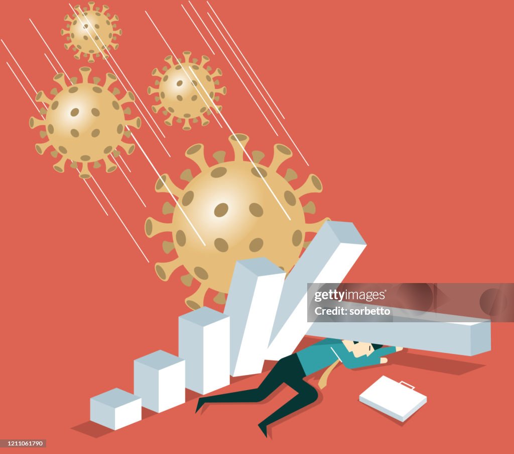 Graphics Snap Falling Falling Graph High-Res Vector Graphic - Getty Images