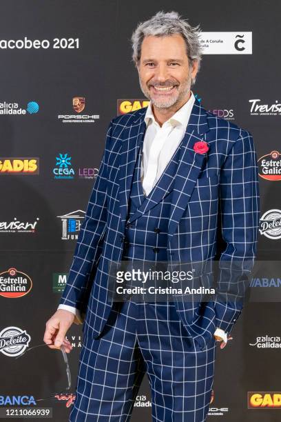 Actor Monti Castiñeiras attends the Mestre Mateo Awards in A Coruna, on March 07, 2020 in A Coruna, Spain.