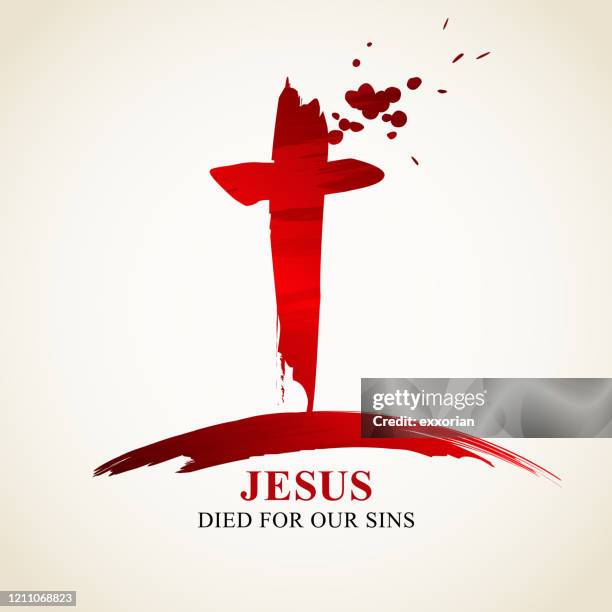 耶穌為我們的國而死 - death and resurrection of jesus 幅插畫檔、美工圖案、卡通及圖標