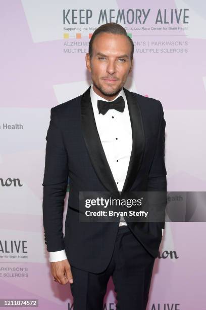 Matt Goss attends the 24th annual Keep Memory Alive 'Power of Love Gala' benefit for the Cleveland Clinic Lou Ruvo Center for Brain Health at MGM...